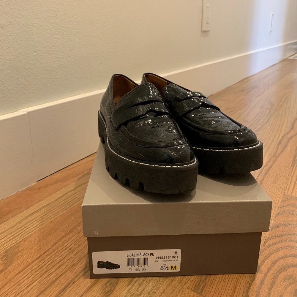 Franco Sarto Women's Balin Loafer, Black, 8.5